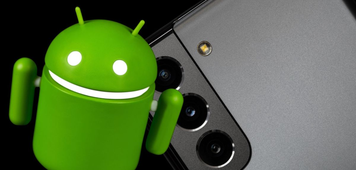 Thumbnail Android Roboter und Samsung Handy