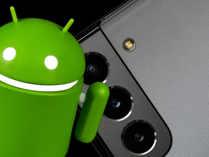Thumbnail Android Roboter und Samsung Handy