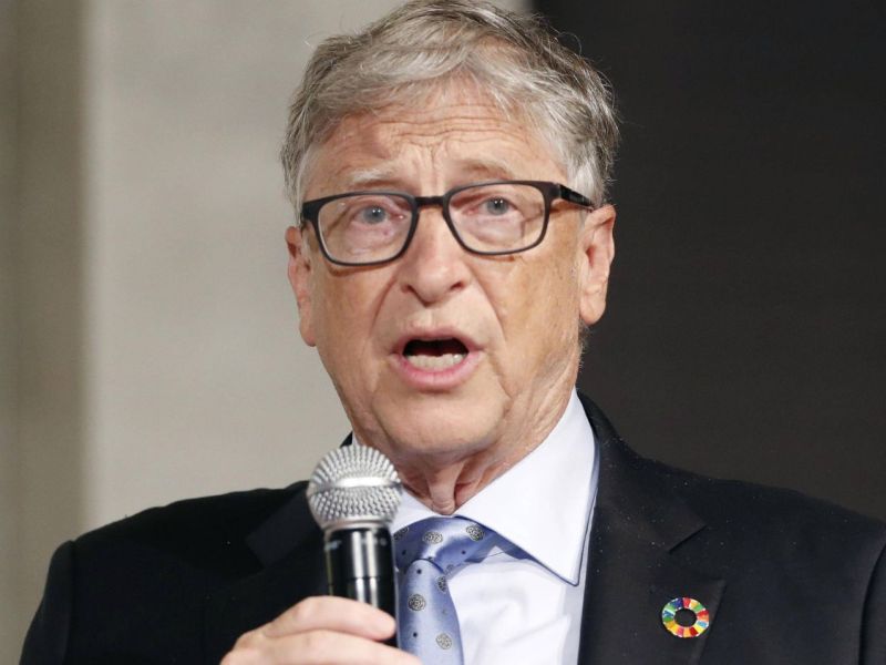 Bill Gates bei einem Event in Tokio.