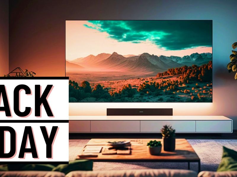 Fernseher in einem Wohnzimmer