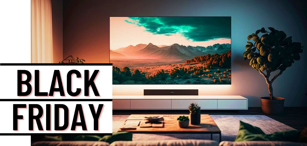 Fernseher in einem Wohnzimmer