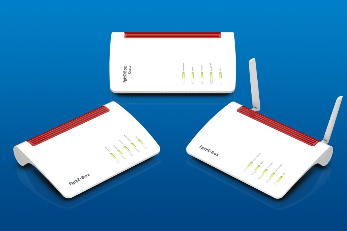 FRITZ!Box 7590, FRITZ!Box 6660 Cable und FRITZ!Box 6890 LTE