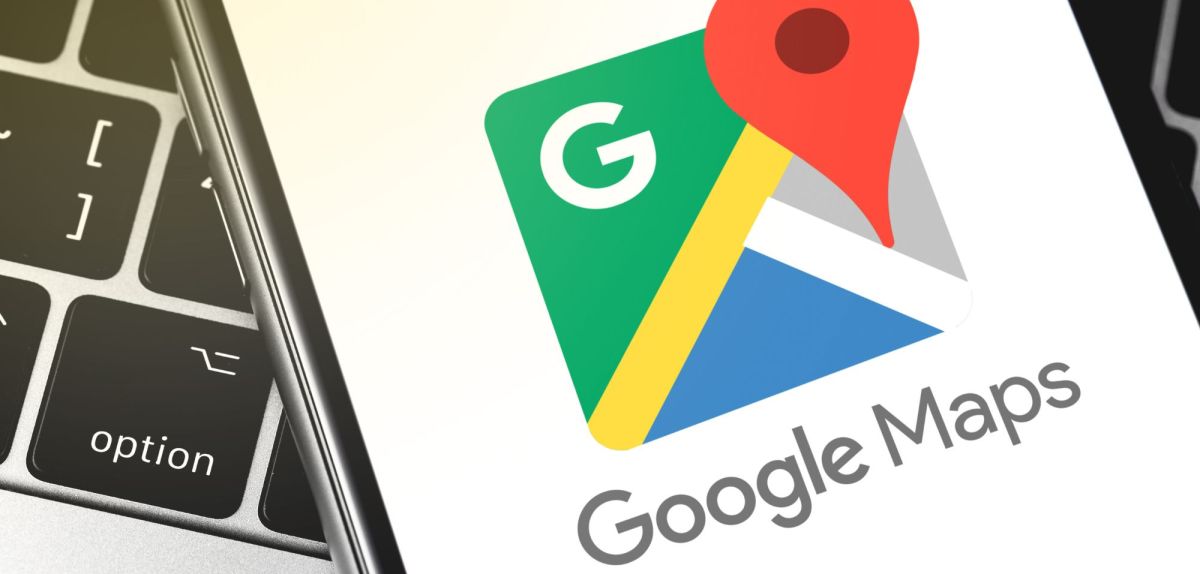 Google Maps App auf dem Handy
