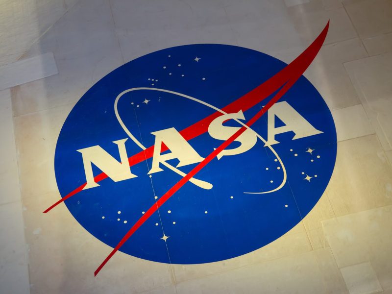 Das Logo der NASA.