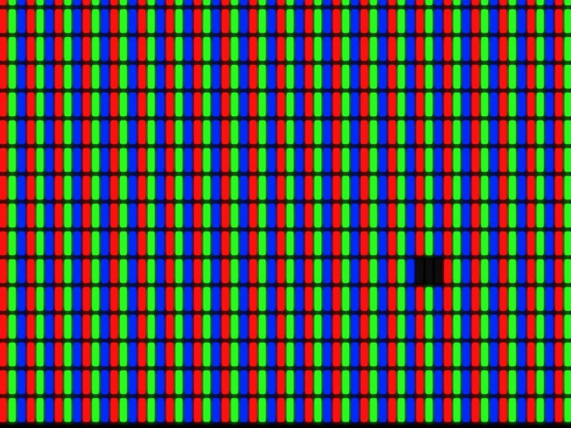 Pixelfehler auf Fernseher.
