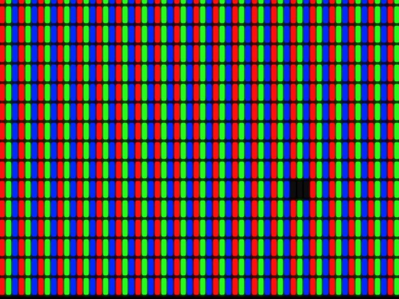Pixelfehler auf Fernseher.