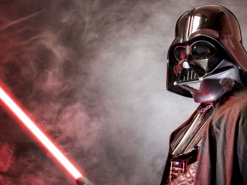 Promobild von Darth Vader aus "Star Wars".