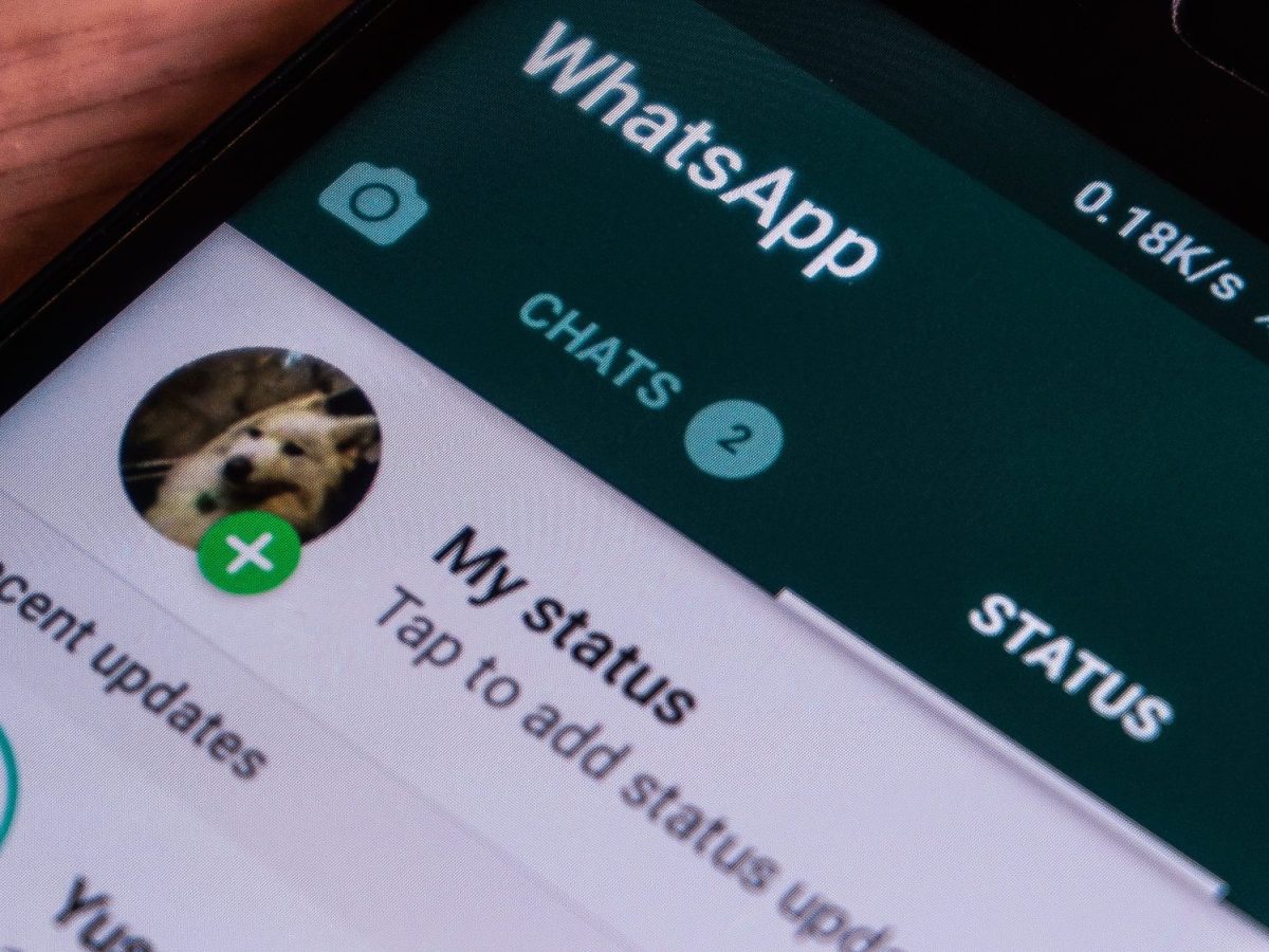 WhatsApp Profil und Status.