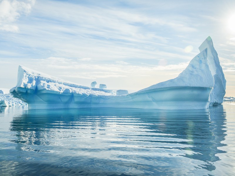 Eisberg vor der Antarktis