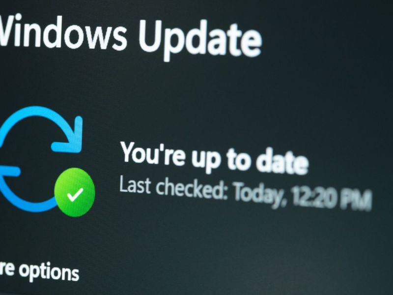 Windows Update ist erledigt.
