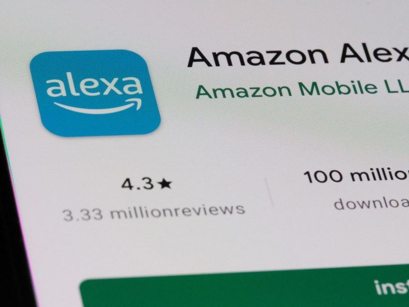 Alexa-App im App-Store