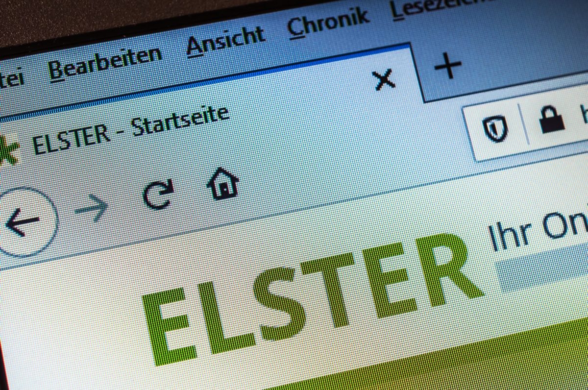Elster Webseite