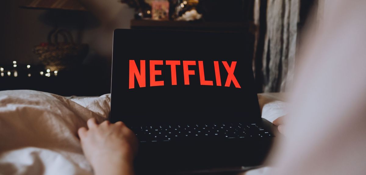 Netflix Logo auf dem PC