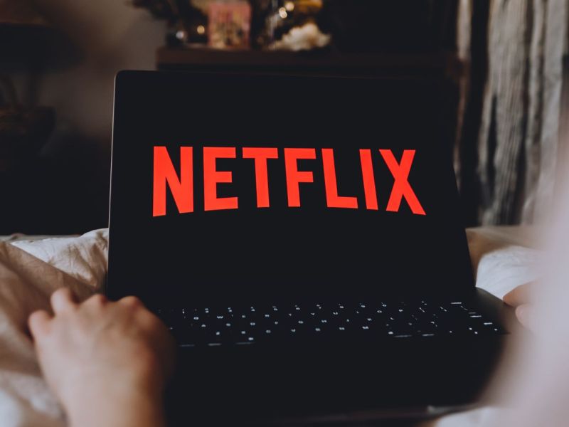 Netflix Logo auf dem PC