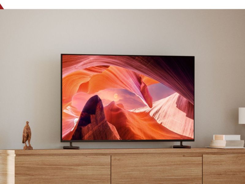 Sony Bavaria Smart-TV in einem Wohnzimmer