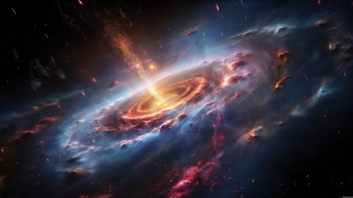 Bild einer Supernova.