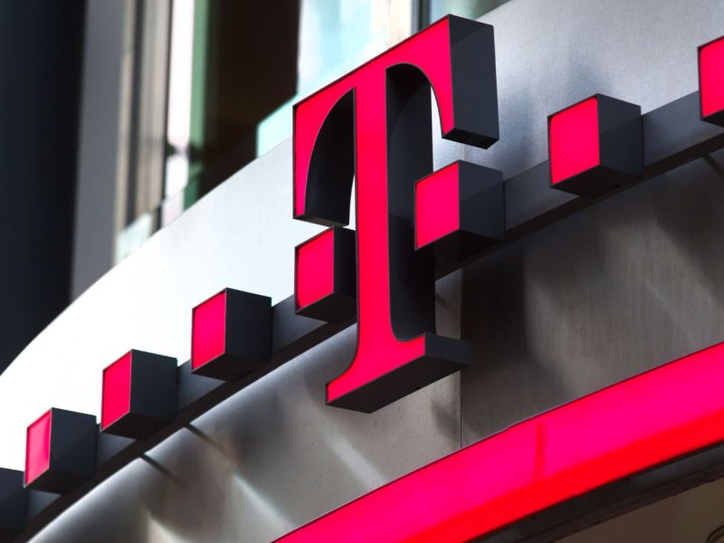 Telekom Logo an deinem Geschäft