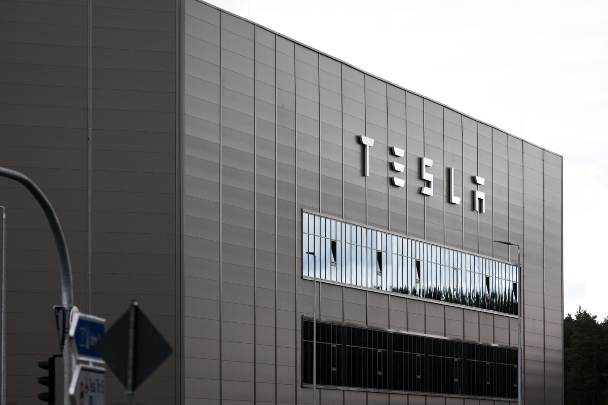 Tesla-Fabrik ind Grünheide