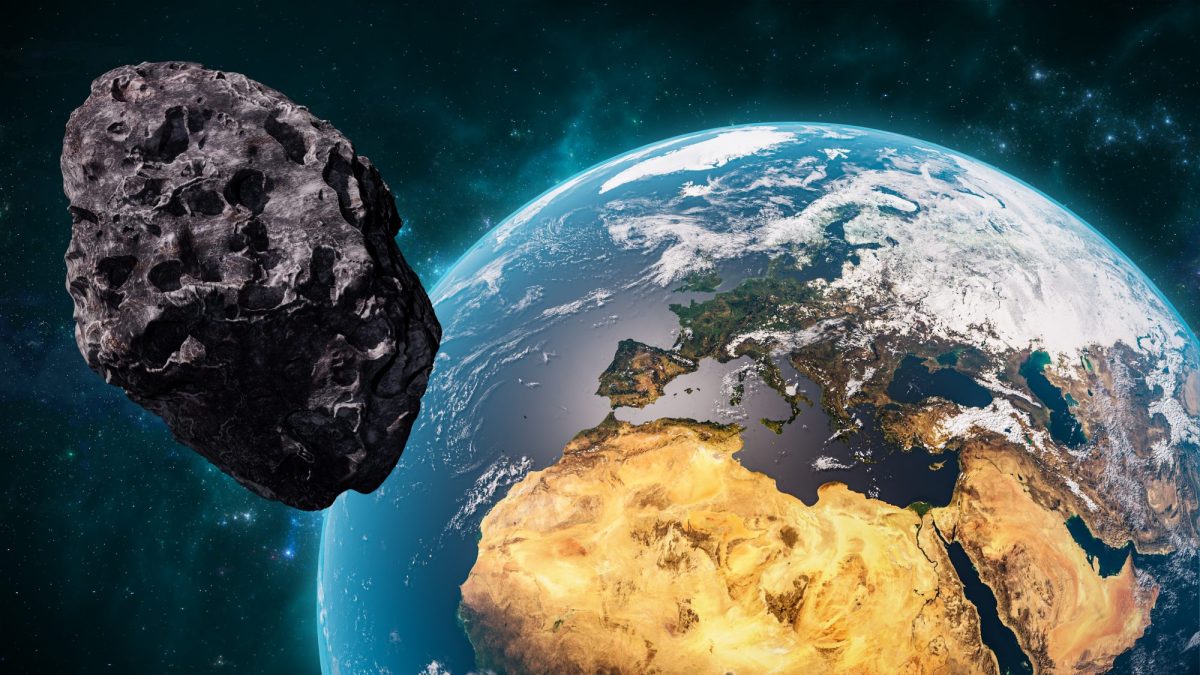 Asteroid fliegt auf die Erde zu