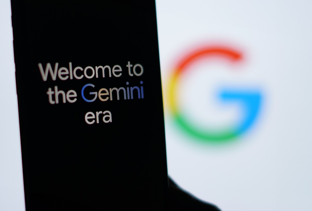 Google Gemini auf einem Smartphone