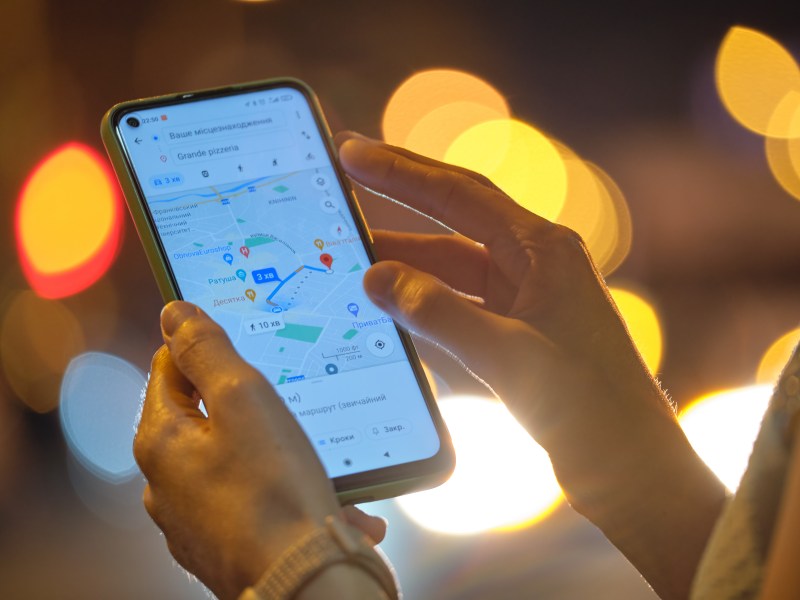 Google Maps auf dem Handy