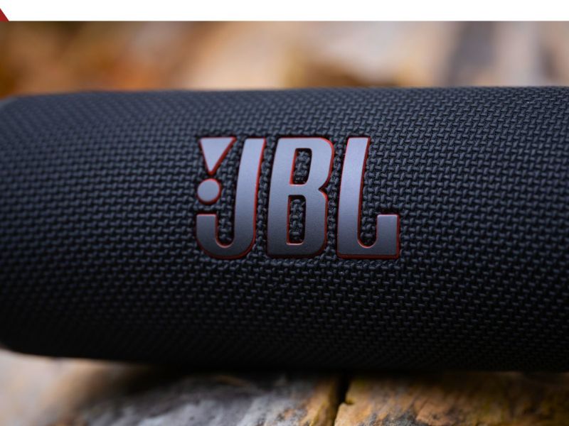 JBL Flip 6 in einem Wald