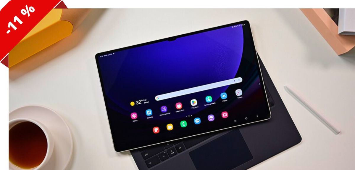 Samsung Galaxy Tab S9 Ultra mit Tastatur