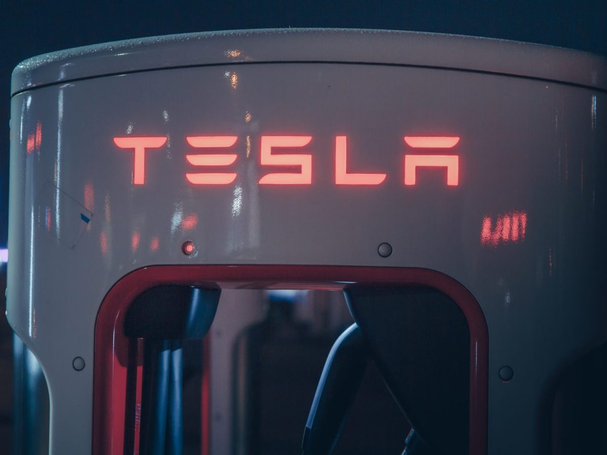 Schnellladestation von Tesla
