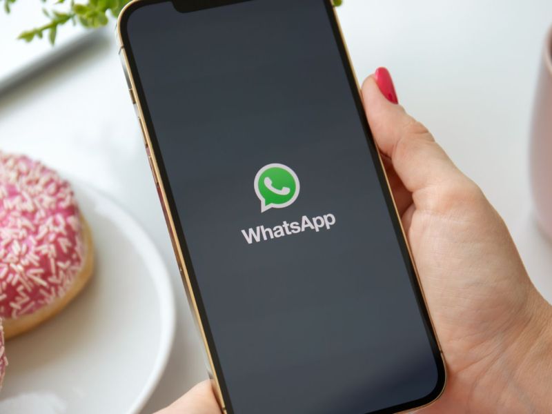 WhatsApp auf einem Smartphone