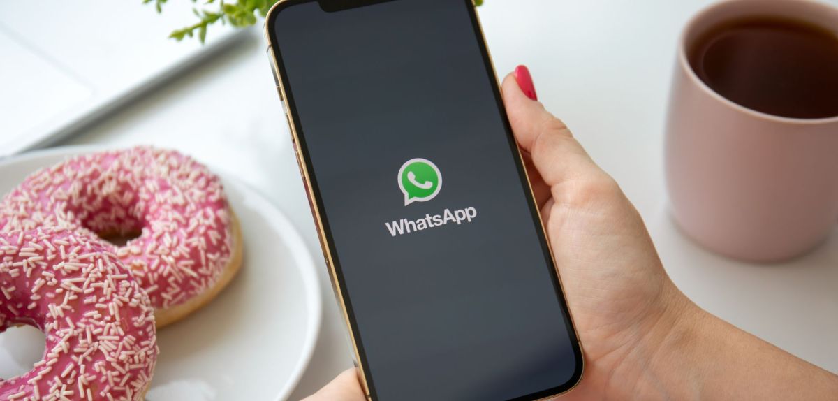 WhatsApp auf einem Smartphone