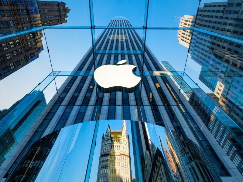 Apple-Logo in New York