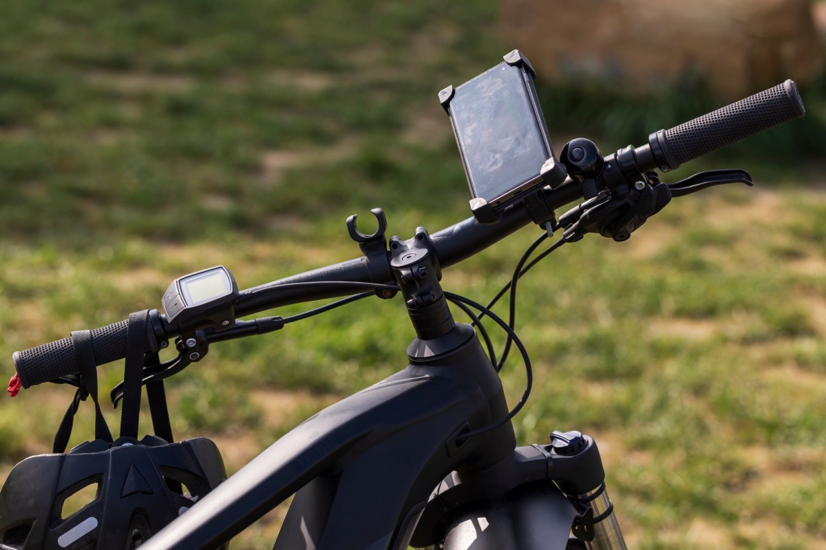 Navigationssystem an einem E-Bike