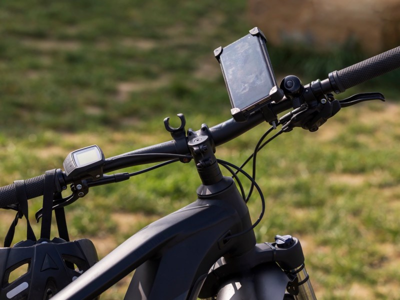 Navigationssystem an einem E-Bike