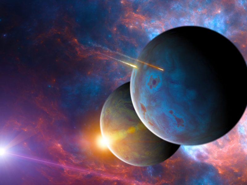 Exoplaneten im Weltall