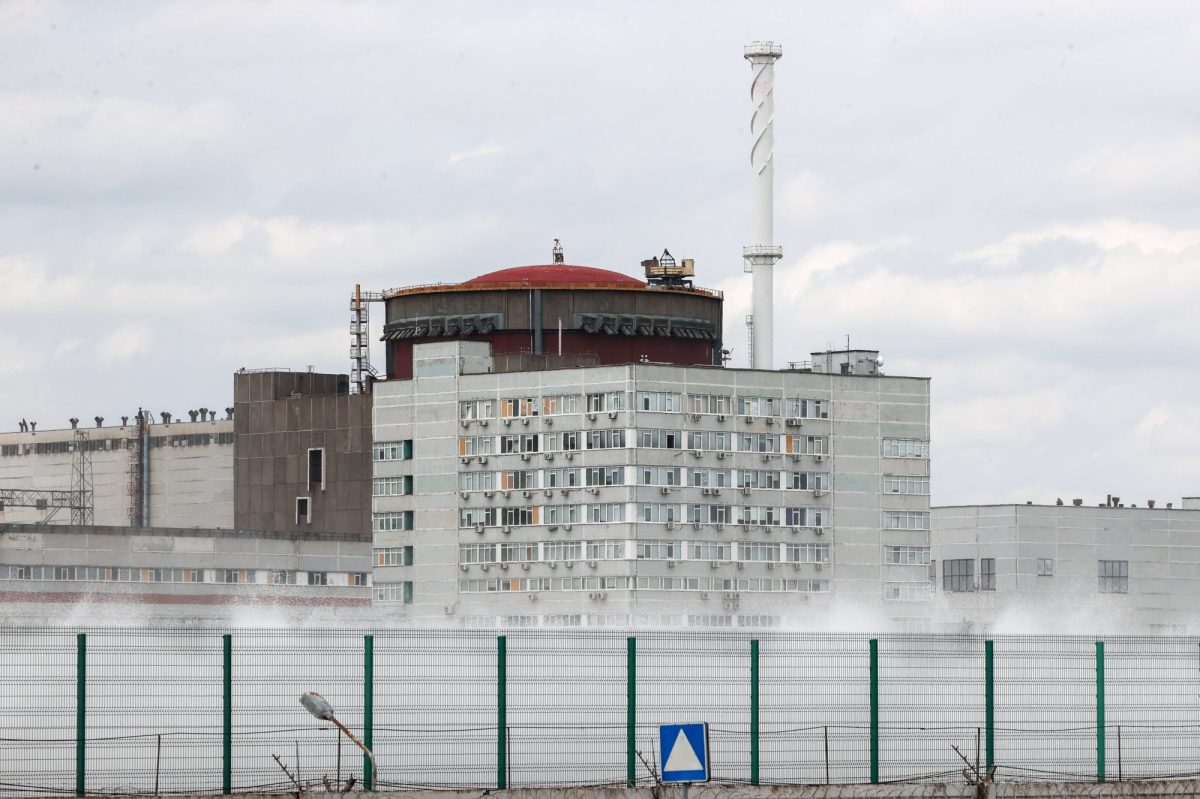 Das Kernkraftwerk Saporischschja im ukrainischen Energodar.