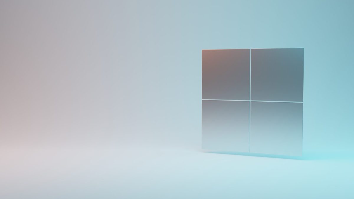 KI-generiertes Windows-Logo