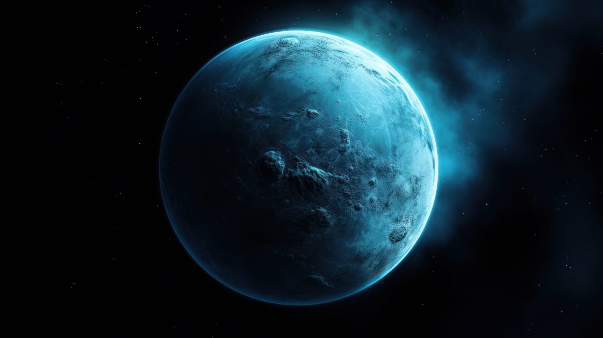 Blauer Exoplanet