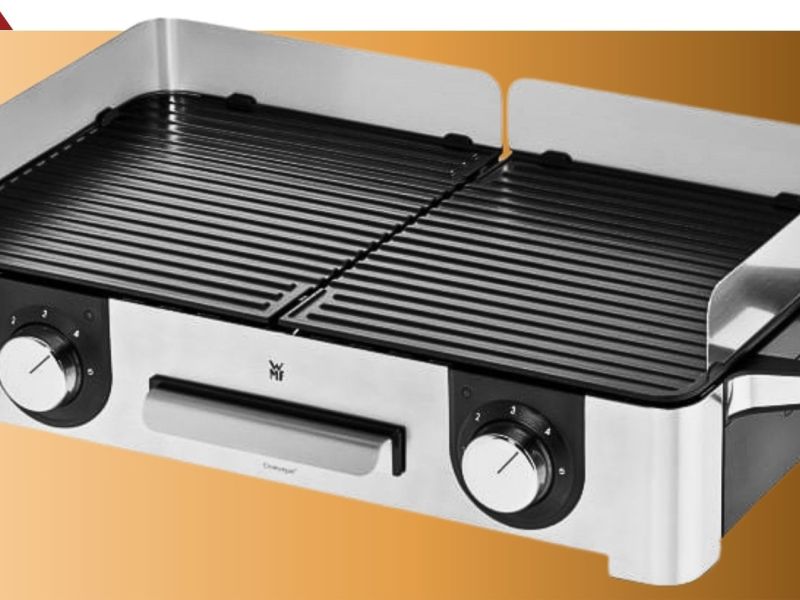 WMF Lono Master-Grill vor einem Farbverlauf