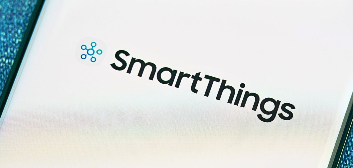 Samsung SmartThings-App auf einem Samsung-Handy