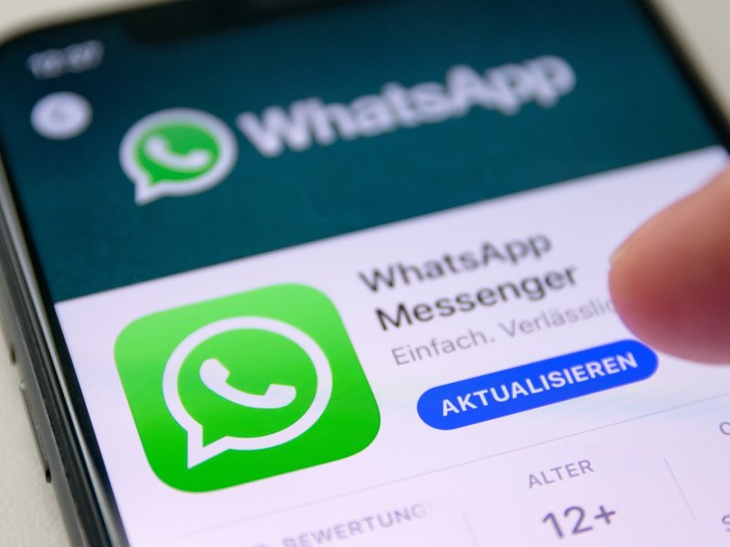 Handy mit WhatsApp-Download