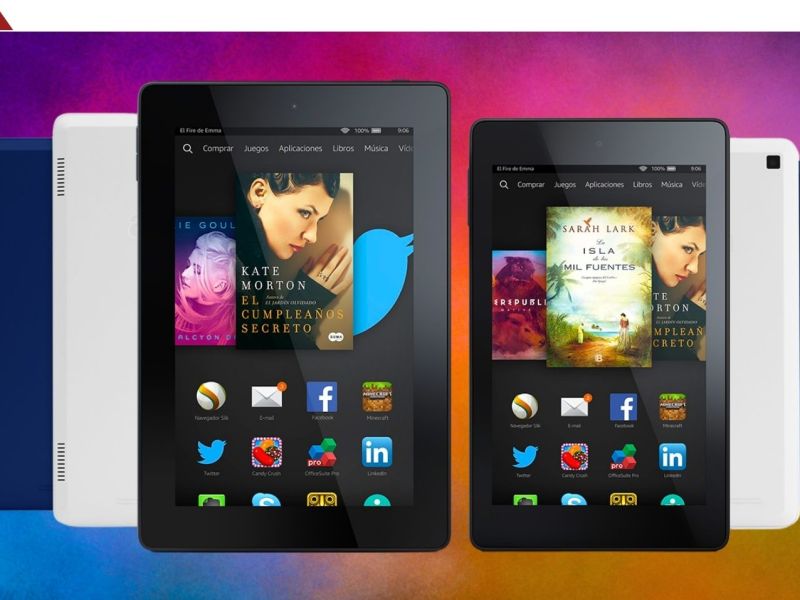 Amazon Fire HD 8 in verschiedenen Farben