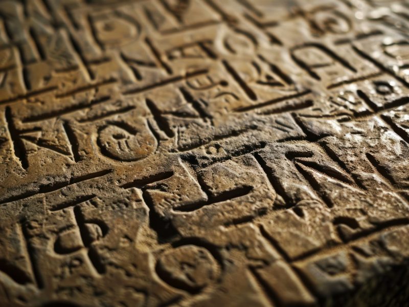 KI-Render eines archäologischen Fundes.