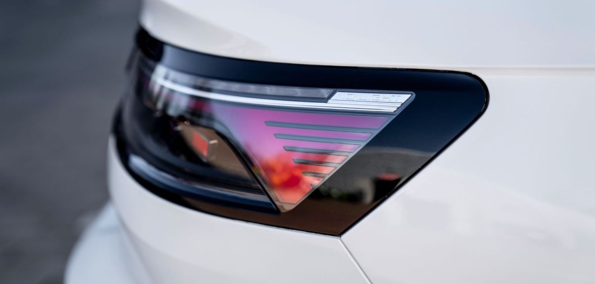 Elektroauto mit Blinker