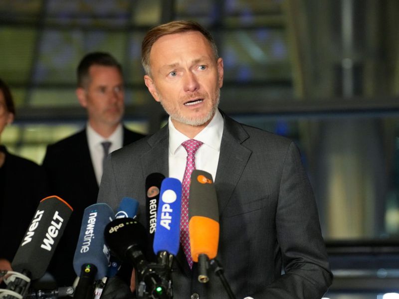 Christian Lindner zum Ampel Aus im Bundestag Pressestatement