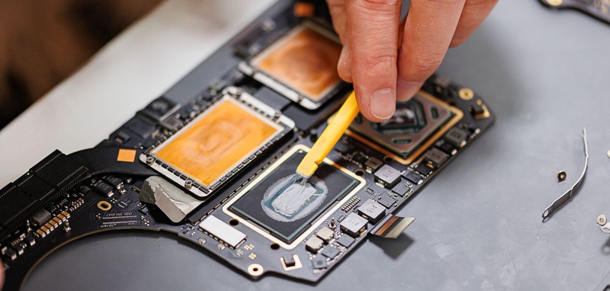 MacBook wird repariert