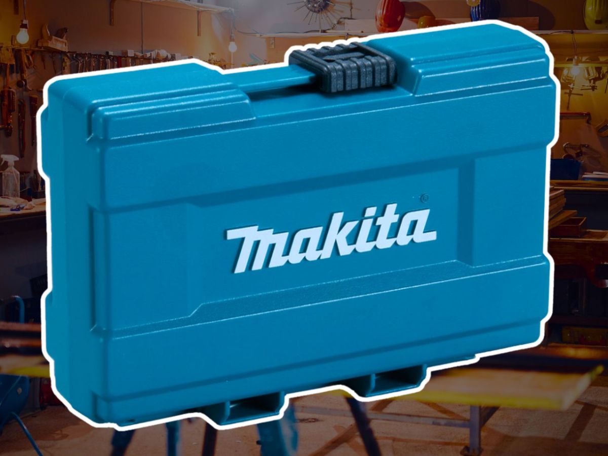 Koffer mit Makita-Logo