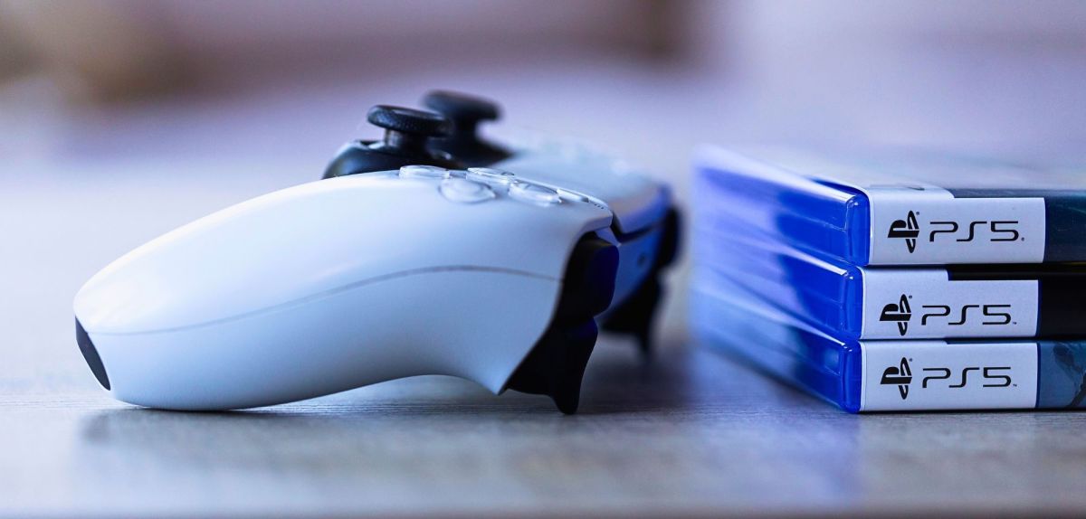 PS5-Controller und -Games