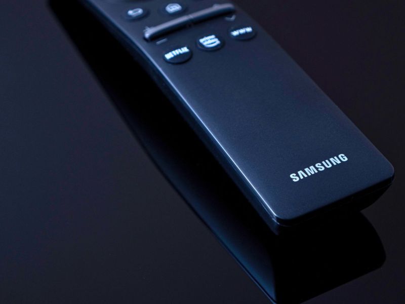 Fernbedienung eines Samsung-Fernsehers