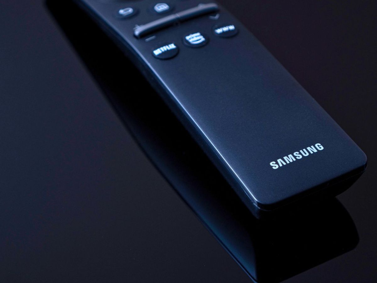 Fernbedienung eines Samsung-Fernsehers