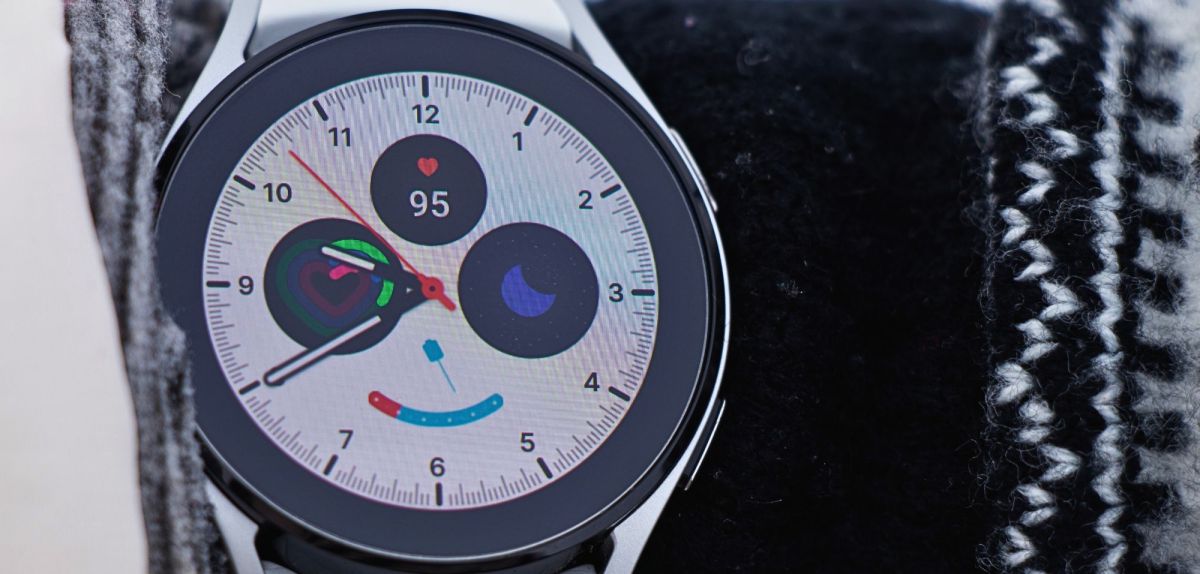 Samsung Galaxy Watch mit Ziffernblatt